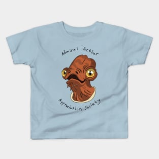 Admiral Ackbar Appreciation Society Kids T-Shirt